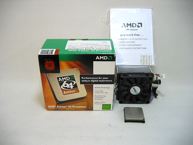 中古CPU販売　Athlon64 3800+ (Orleans)　AMD