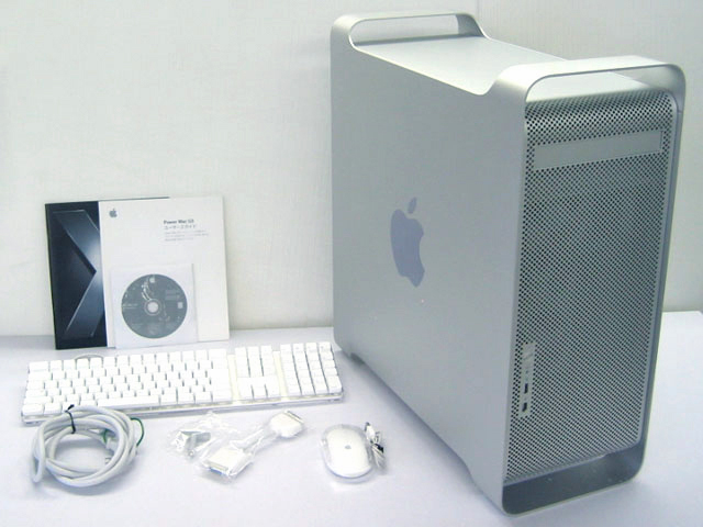 動作商品Apple power Mac G5 2.0GＨｚ本体と付属品 - Macデスクトップ