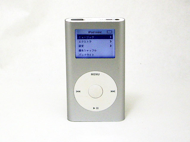 iPod mini 4GB シルバー 第1世代 M9160J/A-ぱそこん倶楽部-