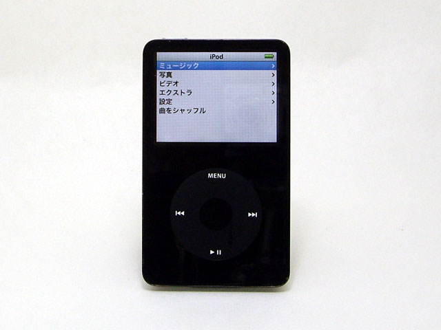 Apple iPod 第5世代 Late2005 30GB Black