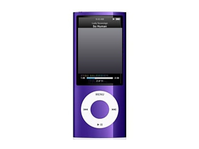 iPod nano 16GB パープル 第5世代 MC064J/A 通販 -Macパラダイス-