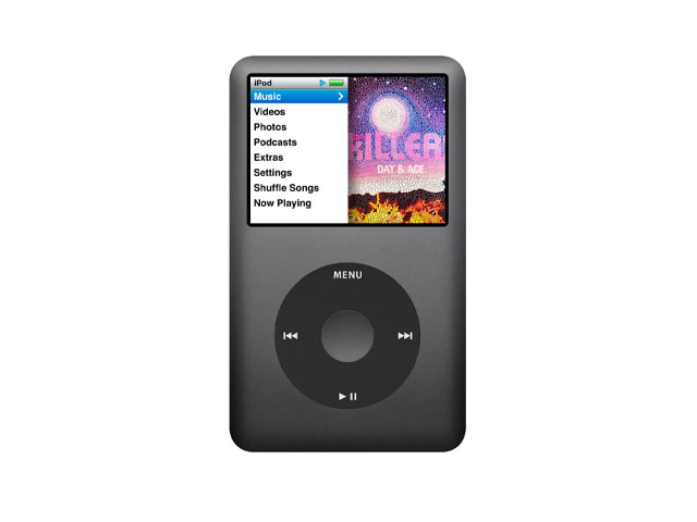 iPod classic 160GB ブラック 第6.5世代 MC297J/A-ぱそこん倶楽部-