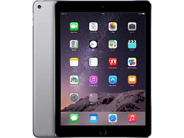 iPad Air 2 Wi-Fi+Cellular モデル 64GB Space Gray MGHX2/A SIMフリー版 通販 -Macパラダイス-