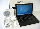 中古Mac:MacBook 2.0GHz 黒 13.3インチ
