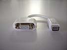 中古Mac:Mini DVI-VGA アダプタ