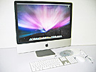 中古Mac:iMac intel 3.06GHz 24インチ Silver (2008/04)