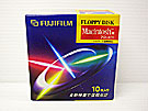 中古Mac:FUJIFILM Macintosh用 フォーマット済 MF2HDMC FW10P(1.4MB) 10枚入り